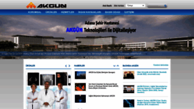 What Akgun.com.tr website looked like in 2021 (3 years ago)