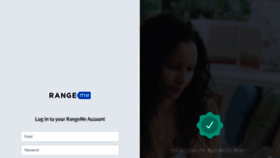 What App.rangeme.com website looked like in 2021 (3 years ago)