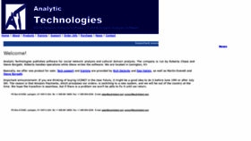 What Analytictech.com website looked like in 2021 (4 years ago)