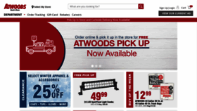 What Atwoods.com website looked like in 2021 (3 years ago)