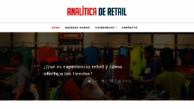 What Analiticaderetail.com website looked like in 2021 (3 years ago)