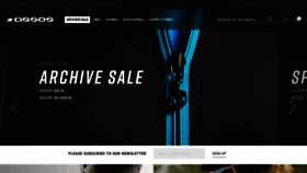 What Assos.com website looked like in 2021 (5 years ago)