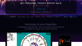 What Astrograph.com website looked like in 2021 (3 years ago)