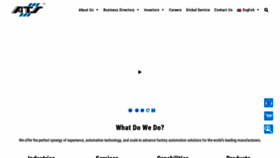 What Atsautomation.com website looked like in 2021 (3 years ago)