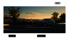 What Audi.be website looked like in 2021 (3 years ago)