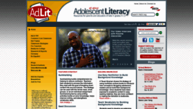 What Adlit.org website looked like in 2021 (3 years ago)