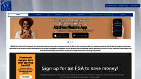 What Asiflex.com website looked like in 2021 (4 years ago)