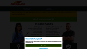 What Autoglass.co.uk website looked like in 2021 (3 years ago)