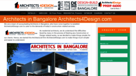 What Architects4design.com website looked like in 2021 (3 years ago)