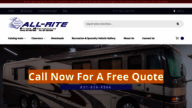 What All-rite.com website looked like in 2021 (3 years ago)