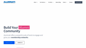 What Aluminati.net website looked like in 2021 (3 years ago)