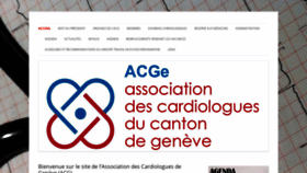 What Acge.ch website looked like in 2021 (3 years ago)