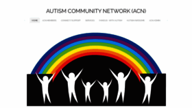 What Autismcommunity.org.au website looked like in 2021 (3 years ago)