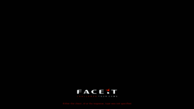What Accounts.faceit.com website looked like in 2021 (3 years ago)