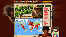 What Andataritorno.com website looked like in 2021 (3 years ago)
