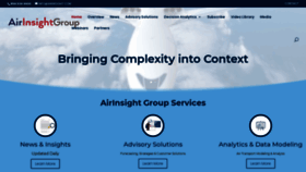 What Airinsight.com website looked like in 2021 (3 years ago)