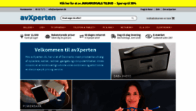 What Avxperten.dk website looked like in 2021 (3 years ago)