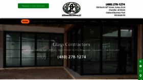 What Ahwatukeeglass.com website looked like in 2021 (3 years ago)