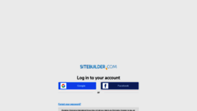What App.sitebuilder.com website looked like in 2021 (3 years ago)