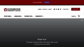 What Assiniboine.net website looked like in 2021 (3 years ago)