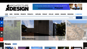 What Architectureanddesign.com.au website looked like in 2021 (3 years ago)