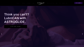 What Astroglide.com website looked like in 2021 (3 years ago)
