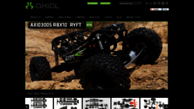 What Axialracing.com website looked like in 2021 (3 years ago)