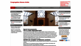 What Ahavasachim.org website looked like in 2021 (3 years ago)