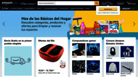 What Amazon.com.mx website looked like in 2021 (3 years ago)