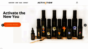 What Activationproducts.com website looked like in 2021 (3 years ago)