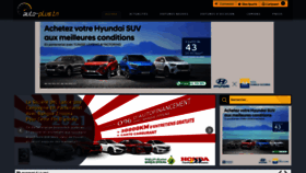 What Auto-plus.tn website looked like in 2021 (3 years ago)