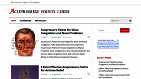 What Acupressurepointsguide.com website looked like in 2021 (3 years ago)