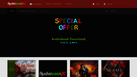 What Audiobookbest.com website looked like in 2021 (3 years ago)