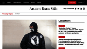 What Atlantablackstar.com website looked like in 2021 (3 years ago)