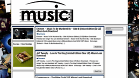 What Allmusicalbums.host website looked like in 2021 (3 years ago)