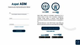 What Adm.aspel.com.mx website looked like in 2021 (4 years ago)