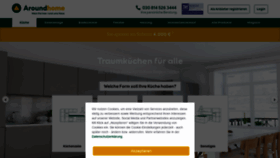 What Aroundhome.de website looked like in 2021 (3 years ago)
