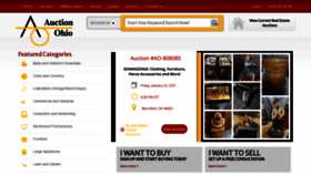 What Auctionohio.com website looked like in 2021 (3 years ago)