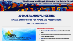 What Aera20.net website looked like in 2021 (3 years ago)