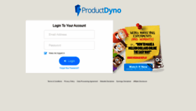 What App.productdyno.com website looked like in 2021 (3 years ago)
