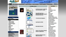 What Ambrsoft.com website looked like in 2021 (3 years ago)