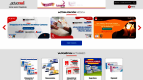What Actuamed.com.mx website looked like in 2021 (5 years ago)