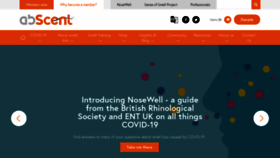 What Abscent.org website looked like in 2021 (4 years ago)