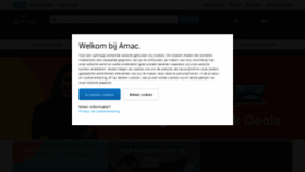 What Amac.nl website looked like in 2021 (3 years ago)