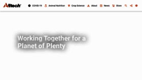 What Alltech.com website looked like in 2021 (3 years ago)