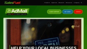 What Admall.com website looked like in 2021 (3 years ago)