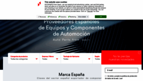 What Autopartsfromspain.com website looked like in 2021 (3 years ago)