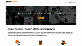 What Affiliate-program.amazon.sa website looked like in 2021 (4 years ago)