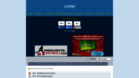 What Atdhe.pro website looked like in 2021 (3 years ago)