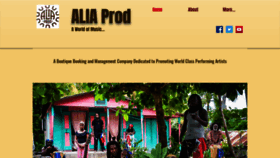 What Aliaprod.com website looked like in 2021 (3 years ago)